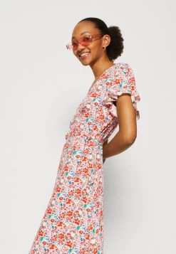 Even&Odd Freizeitkleid - Red/blue/multi-coloured -Outfit Verkauf 003504ac8e44412397b80f8d3f2a765f