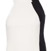 Even&Odd 2 PACK - Top - Off-white/black -Outfit Verkauf 0ab46b55cb3e4eb48154bc0279480cde