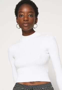 Even&Odd 2 PACK - Strickpullover - Black/white -Outfit Verkauf 0bca6b30b819454e847f2be829dd3f58