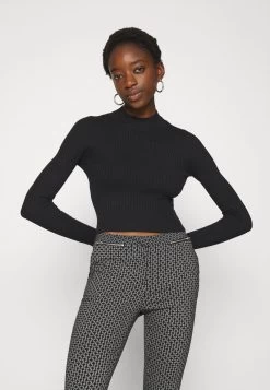 Even&Odd 2 PACK - Strickpullover - Black/white -Outfit Verkauf 104210003eb045fc9abf59f2acf8adca