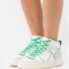 Even&Odd Sneaker High - White/green -Outfit Verkauf 115ab80685f547fb8b0996f972ca9f79