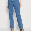 Even&Odd Jeans Straight Leg - Blue Denim -Outfit Verkauf 1312c8ffa2c24bab92438c217400b55d