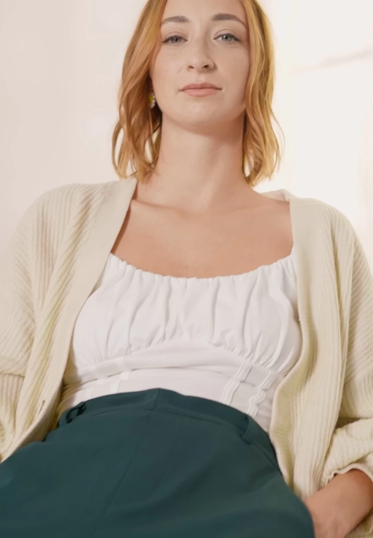 Even&Odd Strickjacke - Beige 4 Even&Odd Strickjacke - Beige – Bild 2