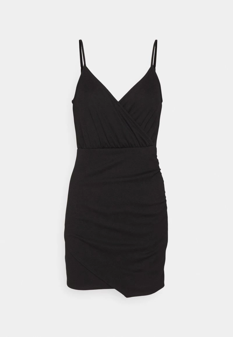 Even&Odd STRAPPY WARP MINI BODYCON PUNTO DRESS - Etuikleid - Black 8 Even&Odd STRAPPY WARP MINI BODYCON PUNTO DRESS - Etuikleid - Black – Bild 6