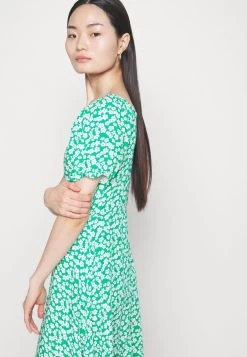 Blusenkleid - Green/white -Outfit Verkauf 1b5d757c0ef74ca18eb0abc33e648ee3