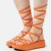 Even&Odd Plateausandalette - Orange -Outfit Verkauf 1baa8fbfde4e4136b19f3b82fb96ffc5