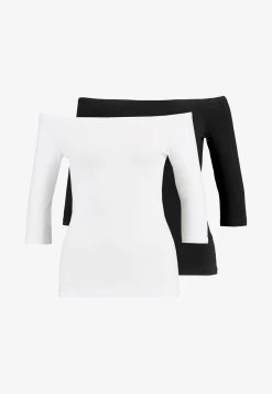 Even&Odd 2 PACK - Langarmshirt - White/black -Outfit Verkauf 1dffc97e08c0423ebb1c5d67231c556c