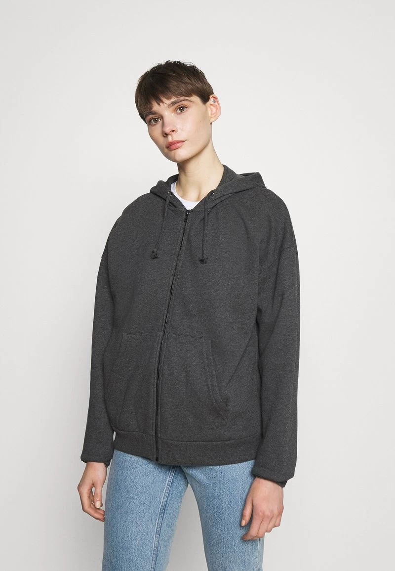 Even&Odd Sweatjacke - Mottled Dark Grey 3 Even&Odd Sweatjacke - Mottled Dark Grey