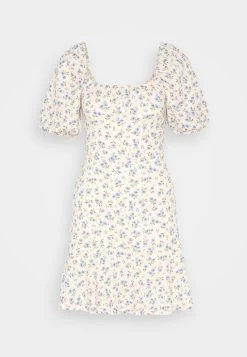 Even&Odd Freizeitkleid - Beige/blue/multi-coloured -Outfit Verkauf 30df770461bb444b9623af0e4a16fc00