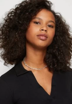 Even&Odd LONG SLEEVE COLLAR - Langarmshirt - Black -Outfit Verkauf 31891cc446b444e5b3a95f03cbaa3465