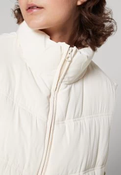 Even&Odd Weste - Off-white -Outfit Verkauf 34aad860d9eb4d6eb33fa045876f1586