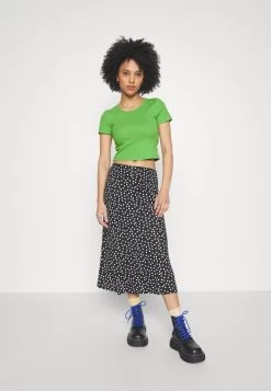 2 PACK - T-Shirt Basic - Black/green