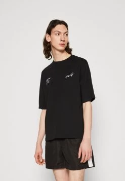 Even&Odd UNISEX - T-Shirt Print - Black -Outfit Verkauf 3805b96338a2460ea6886a736deaa04a