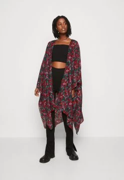 Even&Odd FLORAL - Leichte Jacke - Red