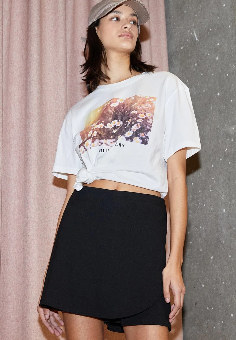 Even&Odd T-Shirt Print - White 5 Even&Odd T-Shirt Print - White – Bild 3