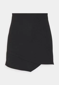 GATHERED MINI SKIRT - Minirock - Black -Outfit Verkauf 4174f8de2b934e769d213c4c6e9925a9