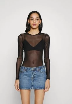 Even&Odd 2in1 - T-Shirt Print - Black/multi-coloured -Outfit Verkauf 428672fedea04c18acac1bce83ff64e0