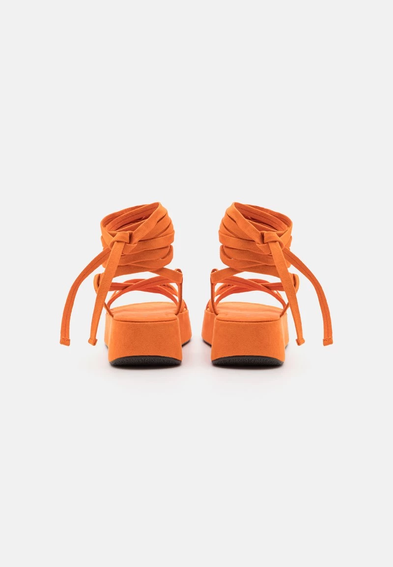 Even&Odd Plateausandalette - Orange 6 Even&Odd Plateausandalette - Orange – Bild 4