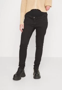 Even&Odd Jeans Slim Fit - Black Denim -Outfit Verkauf 4e26fae91dad4d64a76f3ad82636de0f