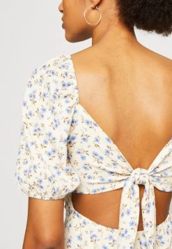 Even&Odd Freizeitkleid - Beige/blue/multi-coloured -Outfit Verkauf 51a6adaff72b4e5a9ed81b5bc8883fb5