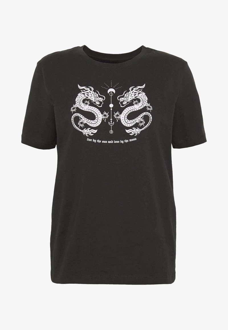 Even&Odd HATTIE MIRRORED DRAGONS TEE - T-Shirt Print - 801 - Anthracite 7 Even&Odd HATTIE MIRRORED DRAGONS TEE - T-Shirt Print - 801 - Anthracite – Bild 5