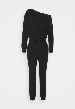 Even&Odd Off Shoulder&Jogger Set - Sweatshirt - Black -Outfit Verkauf 55a455470d0742fbb92bb2b728127aa2 1