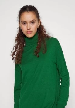 Even&Odd ROLLKRAGEN BASIC MAXI STRICKKLEID - Maxikleid - Green -Outfit Verkauf 588a5718d28d4d5998fab242be99b090