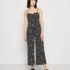 Even&Odd Jumpsuit - Black/white -Outfit Verkauf 5b3ab431e9464949a691647ad651ff63