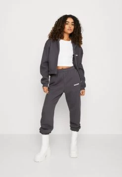 Even&Odd 3 PACK - T-Shirt Basic - White/black/olive