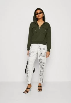 Even&Odd Sweatshirt - Dark Green -Outfit Verkauf 5d7396c6ec0c49688ba37890bacf1858