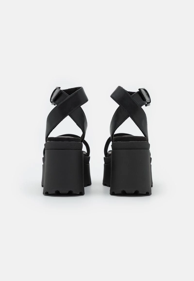 Even&Odd Plateausandalette - Black 6 Even&Odd Plateausandalette - Black – Bild 4