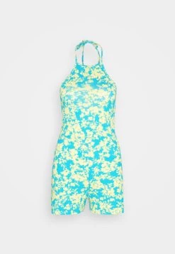 Even&Odd Jumpsuit - Green/yellow -Outfit Verkauf 71576f27d57e40d59920efaf0634b989