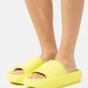 Even&Odd Pantolette Flach - Yellow/green -Outfit Verkauf 751d72c3cdac456888d5c735d5156a0b