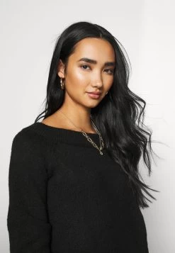 Even&Odd SCHULTERFREI MINI STRICKKLEID - Strickkleid - Black -Outfit Verkauf 762514b54e2940cca35f61860480f99e