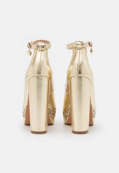 Even&Odd Plateaupumps - Gold -Outfit Verkauf 78953e9d12d048e8ba65b5f512522ebb