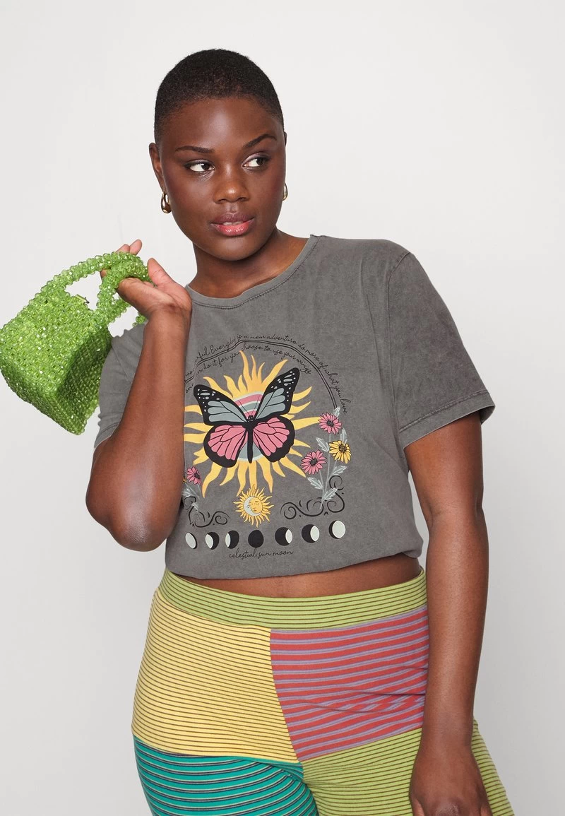 CLARE COLORFUL MYSTICAL - T-Shirt Print - Gray 6 CLARE COLORFUL MYSTICAL - T-Shirt Print - Gray – Bild 4