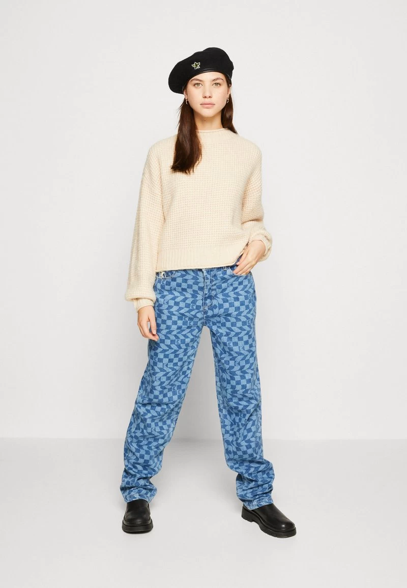 Even&Odd MOSS STITCH JUMPER - Strickpullover - Sand 4 Even&Odd MOSS STITCH JUMPER - Strickpullover - Sand – Bild 2