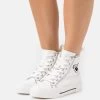 Even&Odd LOVE - Sneaker High - White/black