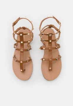 Even&Odd Riemensandalette - Cognac -Outfit Verkauf 8e712c800fdf43debe9413b39ce7601c