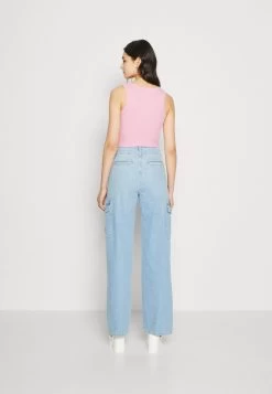 Even&Odd Jeans Straight Leg - Blue Denim -Outfit Verkauf 915c510cb2624ce1804bdb97ae4b2c08