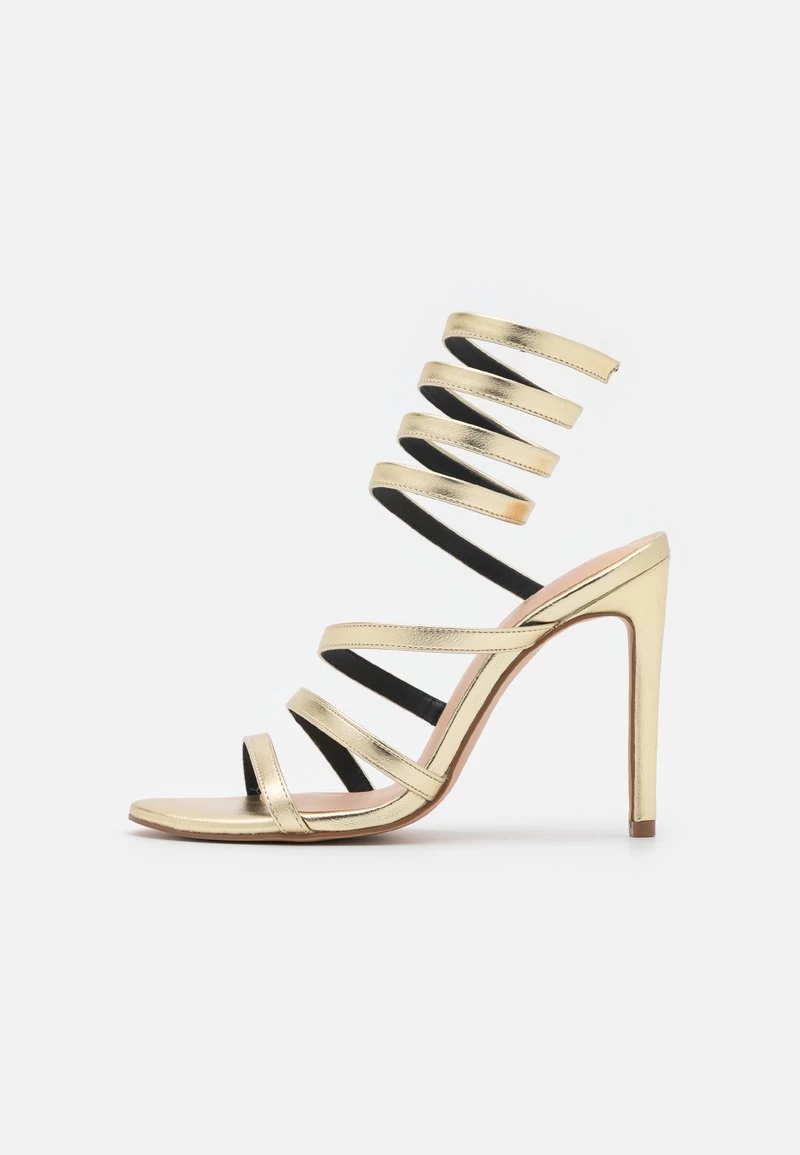 Even&Odd Riemensandalette - Gold 4 Even&Odd Riemensandalette - Gold – Bild 2