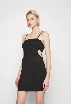 Even&Odd STRAPPY OPEN WAIST BODYCON MINI DRESS (EO-SS23-C130-SP) / 802 - BLACK - Jerseykleid - Black -Outfit Verkauf 9671698ec4fd440281eb12a53d27082a 1