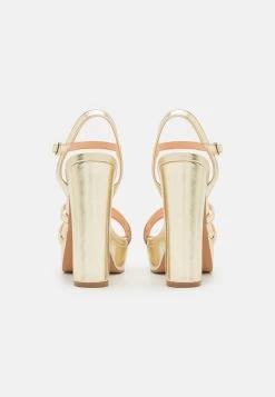 Even&Odd High Heel Sandalette - Gold -Outfit Verkauf 9b0dc8c9e6b9436c946d46563396e8a6