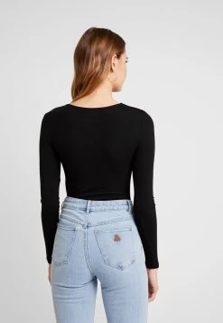 Even&Odd 2 PACK - Langarmshirt - Tan/black -Outfit Verkauf 9d3777c54c4f45a7ad376f44826913a5