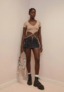 Even&Odd T-Shirt Print - Taupe -Outfit Verkauf a0c8017a2b83482682bbf52fe0189cf7