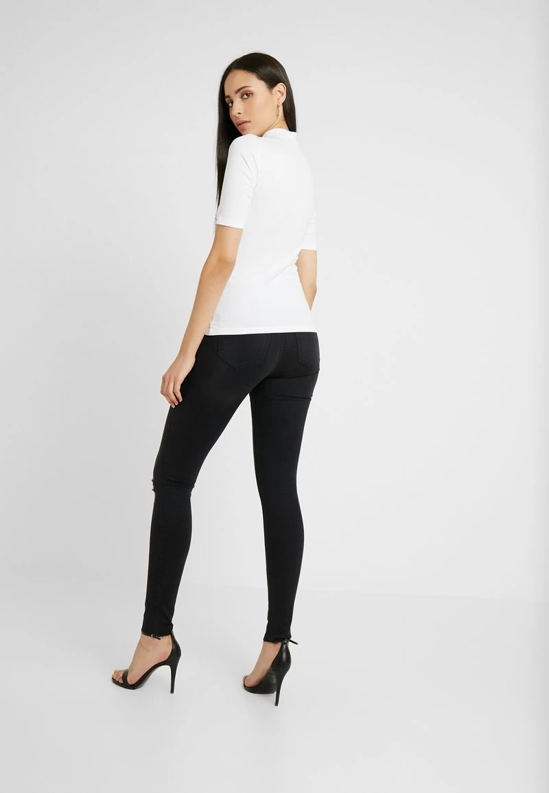 2PACK - T-Shirt Basic - White/black 6 2PACK - T-Shirt Basic - White/black – Bild 4