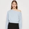Even&Odd Sweatshirt - Blue -Outfit Verkauf aea01ac92be147e98b978ce085eb19d3