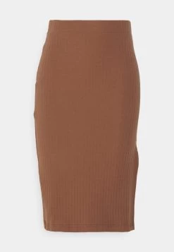 PENCIL SKIRT WITH SLIT - Bleistiftrock - Brown 11 PENCIL SKIRT WITH SLIT - Bleistiftrock - Brown -Outfit Verkauf b010ed6b7d824afa9eca1882c1640a84