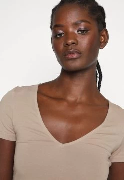 Even&Odd T-Shirt Print - Taupe -Outfit Verkauf b2fe909971af427fb5d68a13dbce093b