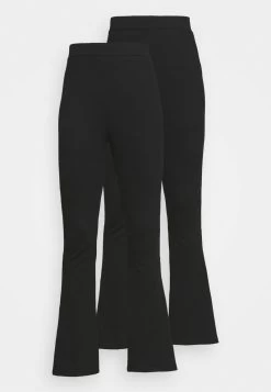 Even&Odd 2er PACK - Leggings - Hosen - Black/black -Outfit Verkauf bc130315128c4091b572aa3204045a2f